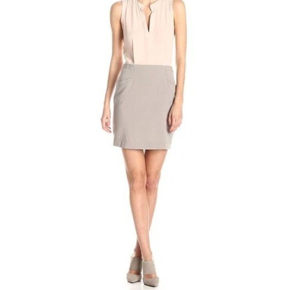 BCBGMaxAzria Moss Combo Sleeveless Dress